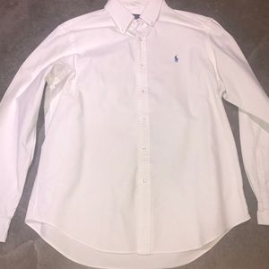 Polo long sleeve button-up